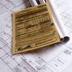 Foto de una licencia de reconocimiento de construcción en bogota