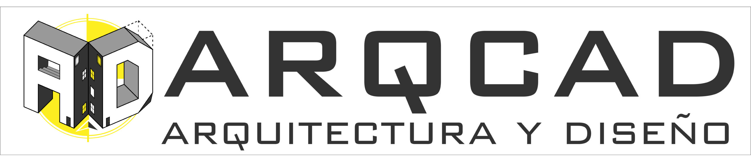 Logotipo con letra de arqcad